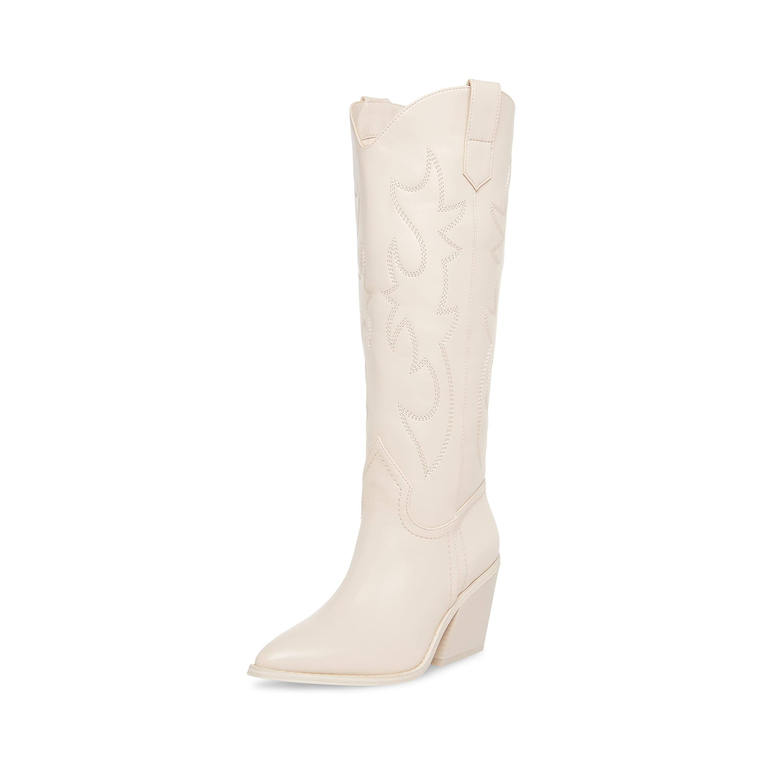 Made in the USA Western Boots - White, Mid Calf, Female Footwear | Image