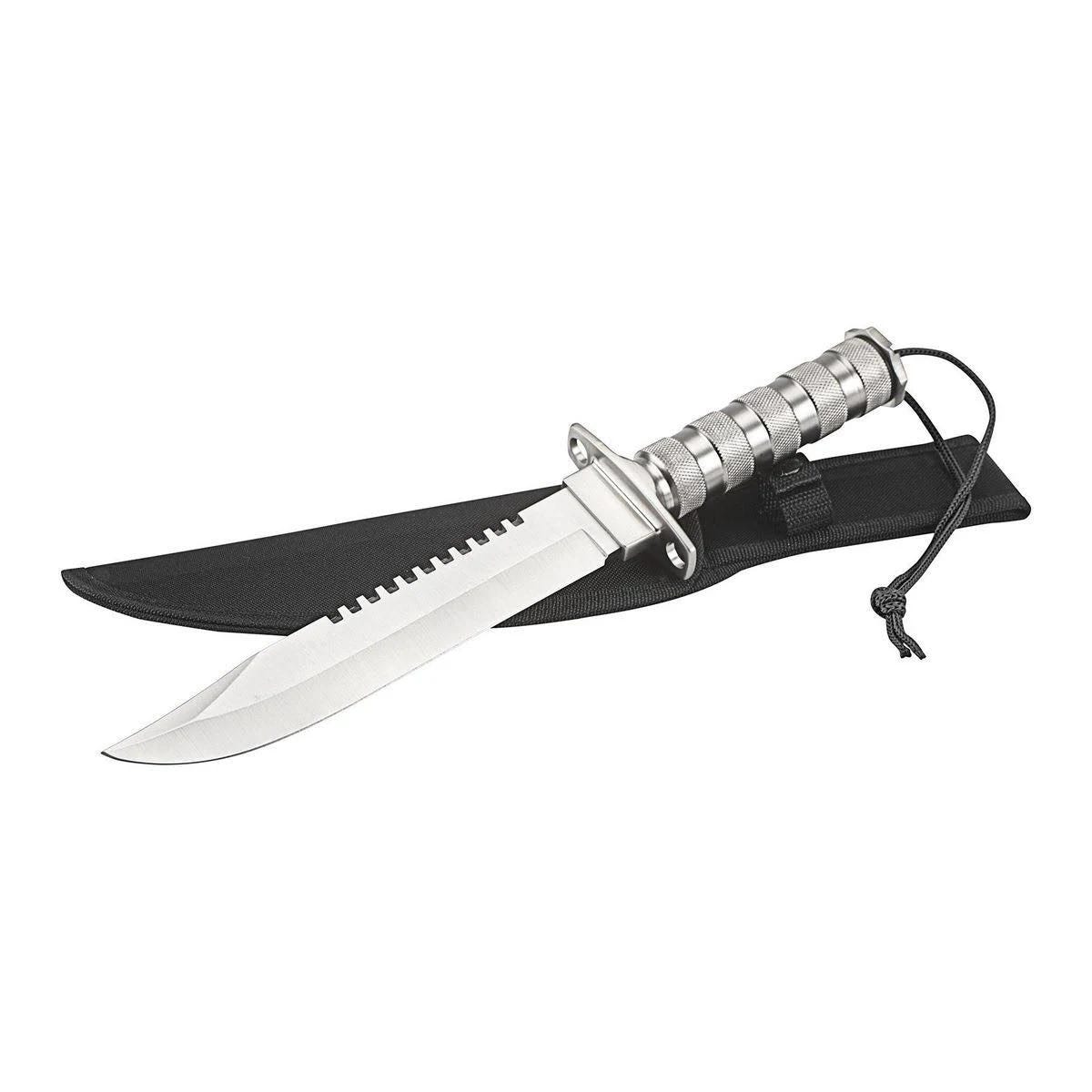 Outdoor Survival and Hunting Knife with Compass | Image