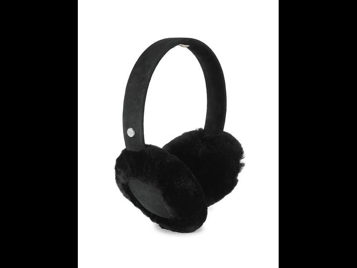 ugg-womens-shearling-earmuffs-black-1