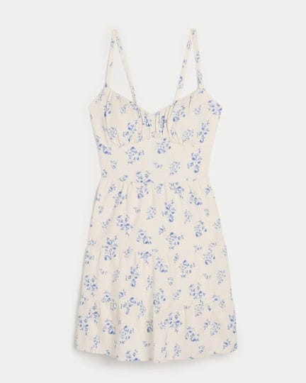 womens-open-back-linen-blend-mini-dress-in-cream-floral-size-l-from-hollister-1
