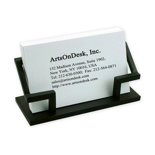 artsondesk-modern-art-business-card-holder-bk301-steel-black-patented-desk-1