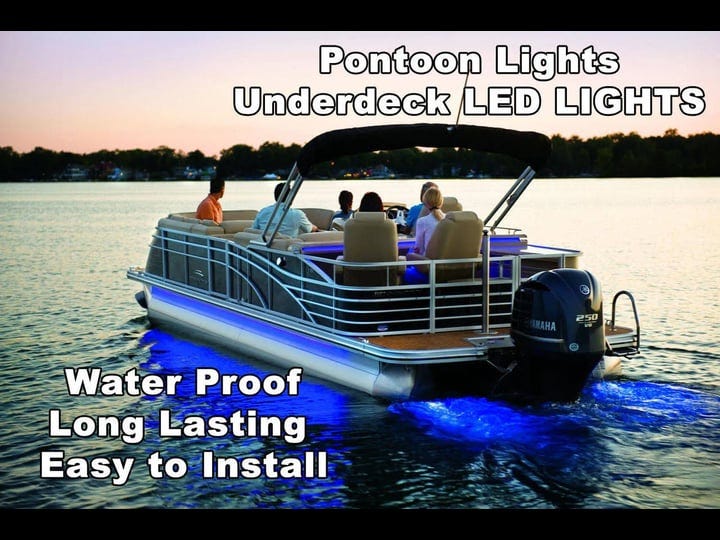 new-18-20-pontoon-boat-under-deck-led-lights-includes-harness-mounting-track-1