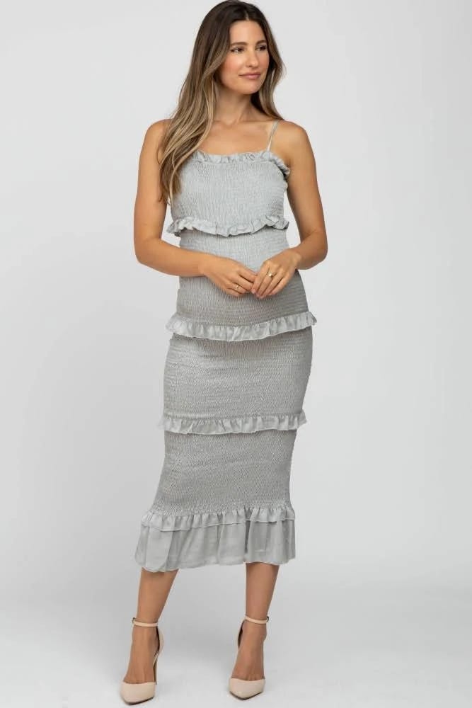 Stylish Maternity Dress for Weddings and Special Occasions | Image
