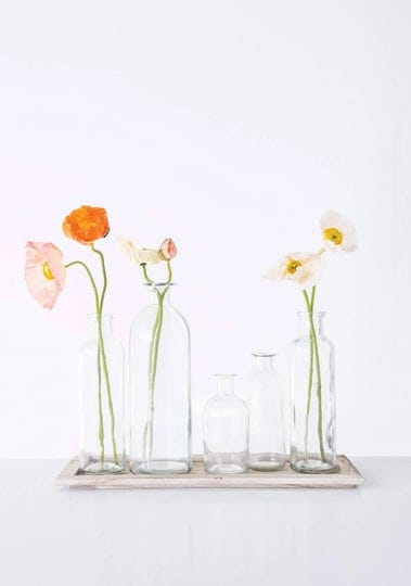 wood-tray-with-5-glass-bottle-vases-1
