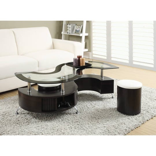 coaster-furniture-720218-glass-top-s-shape-coffee-table-with-2-stools-cappuccino-1