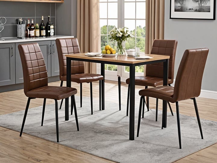 Brown-Faux-Leather-Kitchen-Dining-Chairs-4