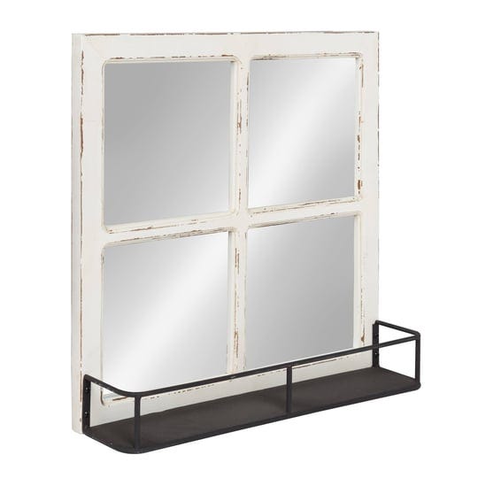 kate-and-laurel-jackson-distressed-wood-windowpane-mirror-with-metal-shelf-white-1