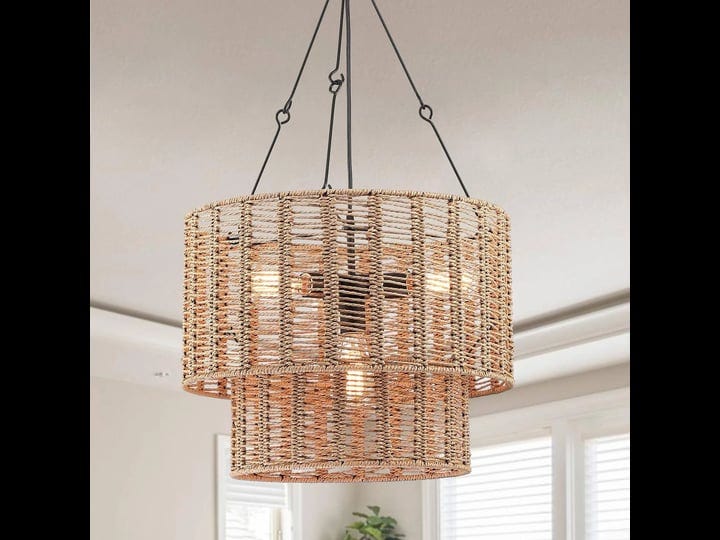 hermasgi-4-light-rattan-pendant-lightsboho-light-fixturesfarmhouse-drum-chandelier-with-2-tier-natur-1