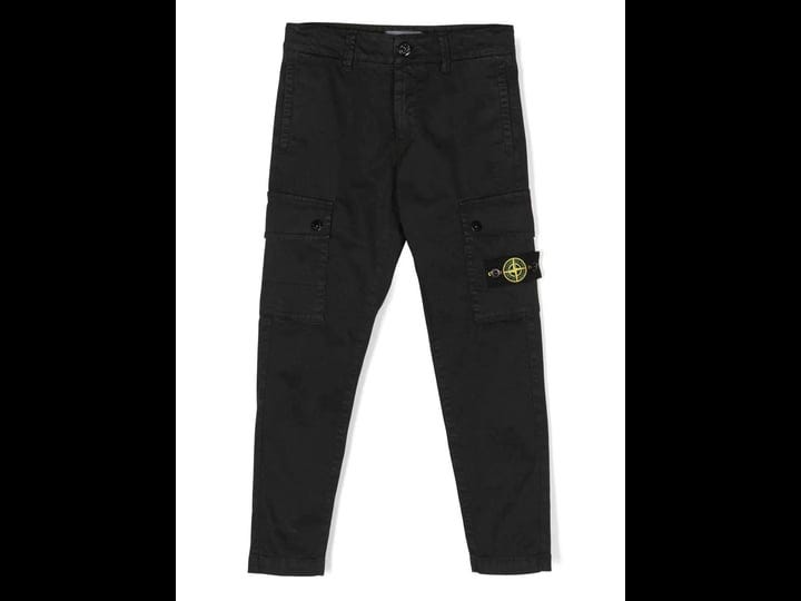 stone-island-black-cotton-cargo-pants-1