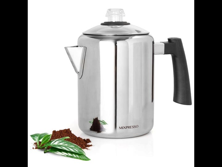mixpresso-stainless-steel-stovetop-coffee-percolator-5-8-cup-silver-1