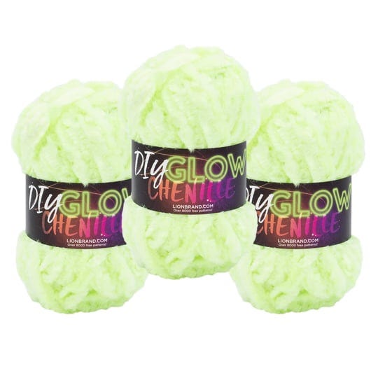 lion-brand-yarn-diy-glow-chenille-bulky-yarn-glow-worm-3-pack-1