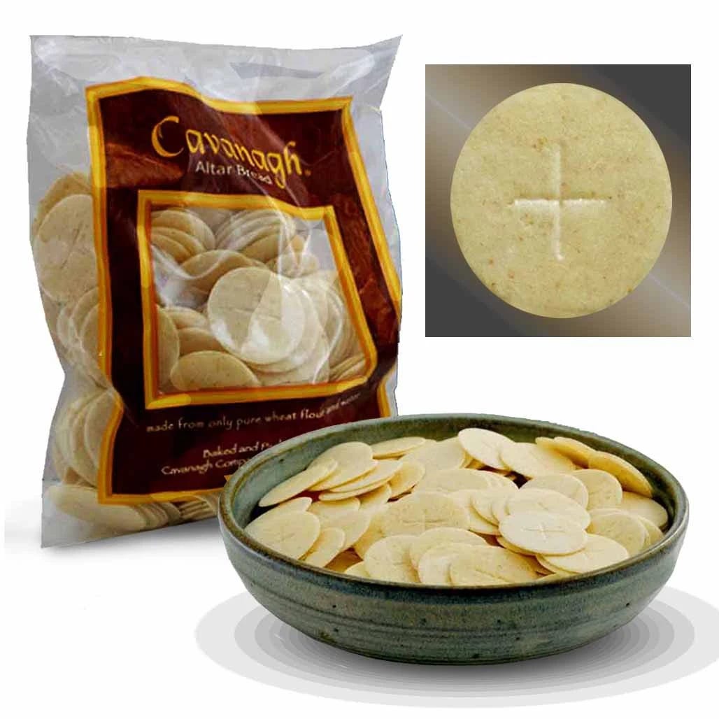 Pure Wheat Whole Altar Bread for Catholic Communion (250 Wafers) | Image