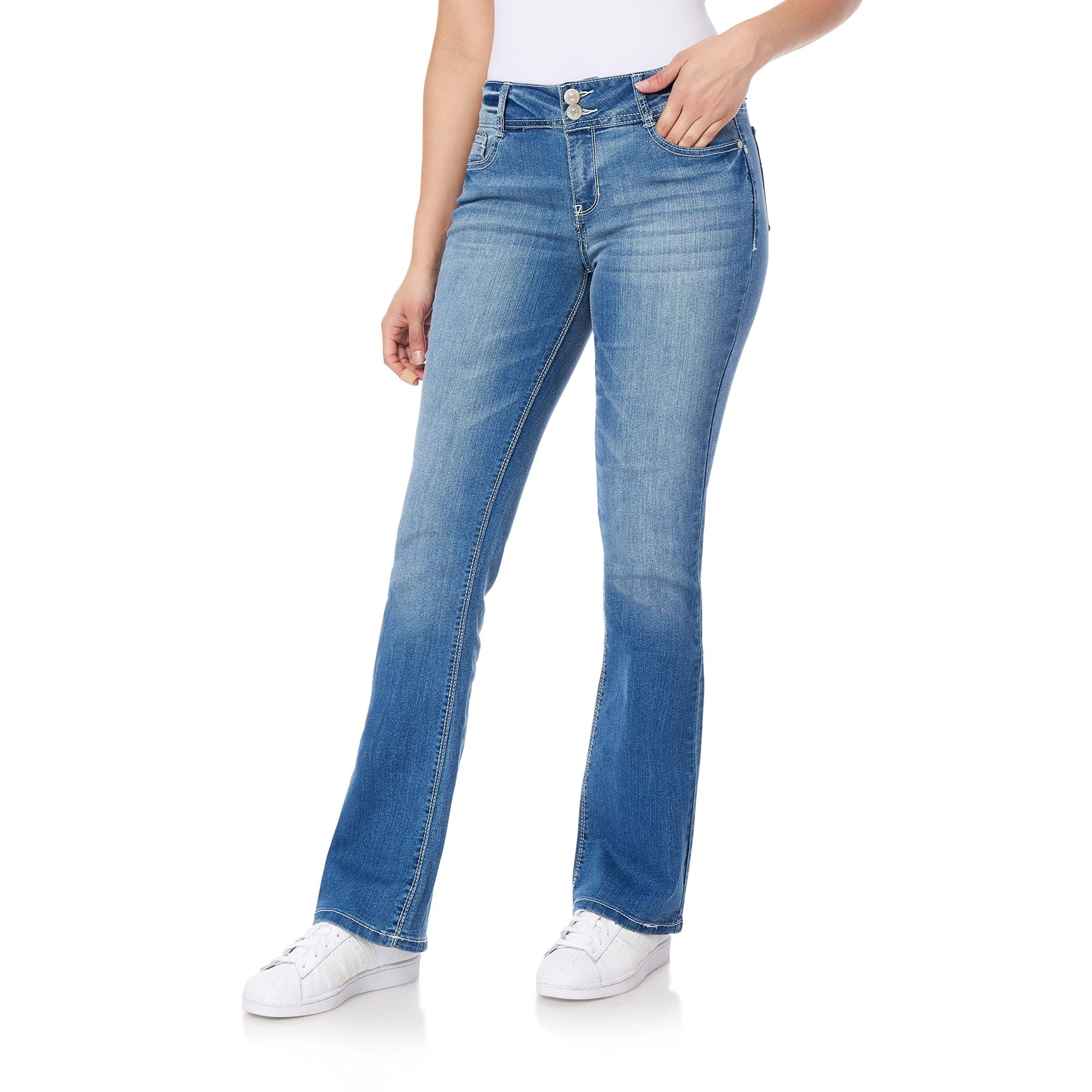 Curvy Bootcut InstaStretch Jeans for Women | Image