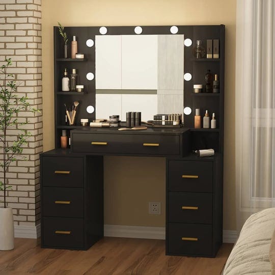 vanity-set-with-lighted-mirror-43-makeup-vanity-with-charging-station-everly-quinn-color-black-1