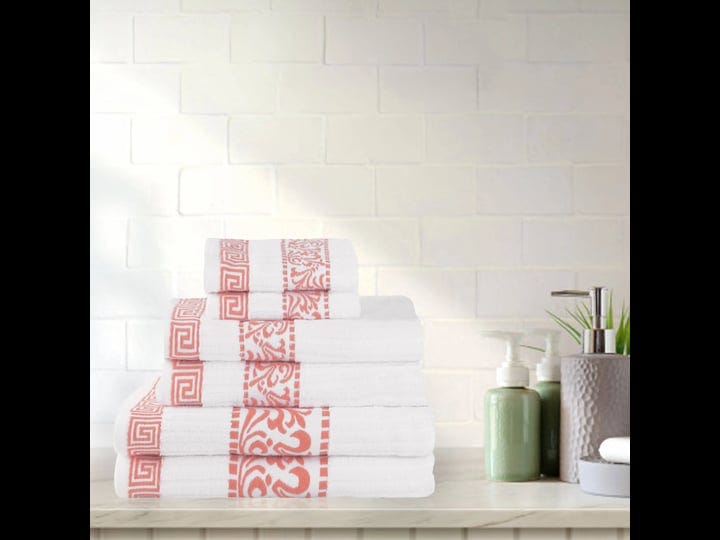 superior-decorative-athens-6-piece-cotton-bath-towel-set-coral-1