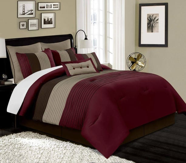 chezmoi-collection-loft-8-piece-luxury-striped-comforter-set-king-burgundy-coffee-brown-1