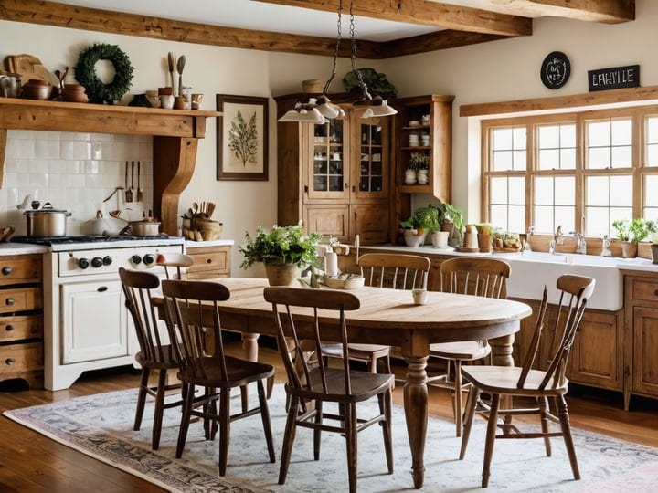 Country-Farmhouse-Oval-Kitchen-Dining-Tables-6
