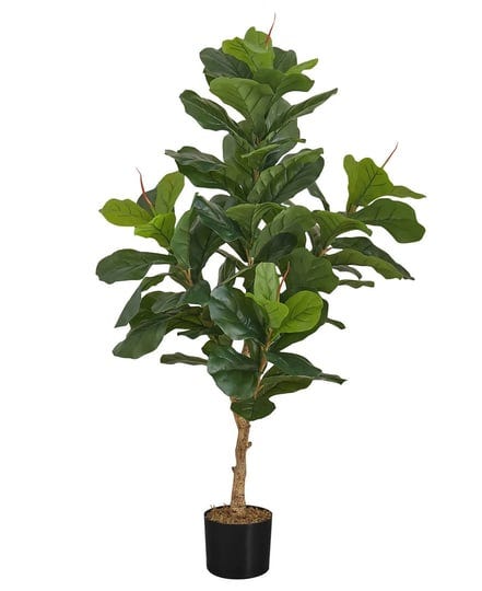 monarch-artificial-plant-47-tall-fiddle-tree-decorative-green-leaves-black-pot-1