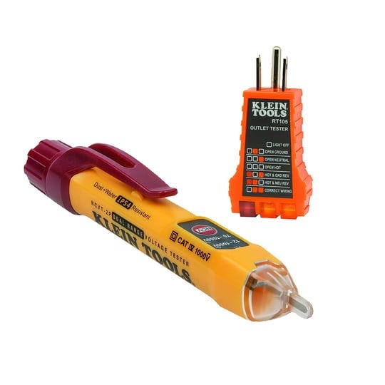 klein-tools-ncvt2pkit-dual-range-voltage-tester-with-receptacle-tester-1