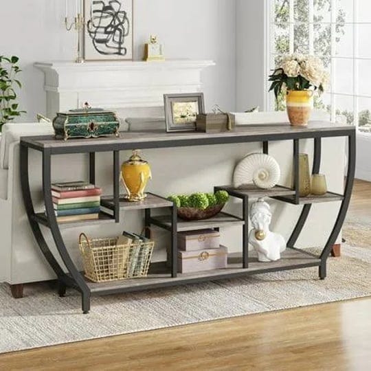 tribesigns-sofa-console-table-70-9-inches-extra-long-console-table-with-shelves-rustic-behind-the-co-1