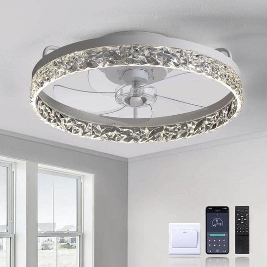 fannehonne-ca000110202-lidia-19-68-in-indoor-modern-white-crystal-flush-mount-ceiling-fan-with-light-1