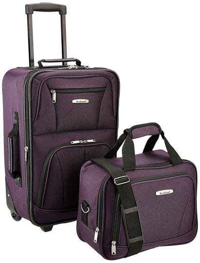 rockland-rio-2-piece-carry-on-luggage-set-purple-1