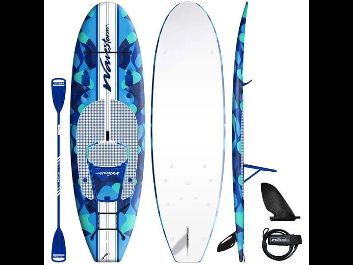 wavestorm-9ft6-sup-kayak-hybrid-stand-up-paddleboard-foam-soft-top-sup-for-adults-and-kids-of-all-le-1