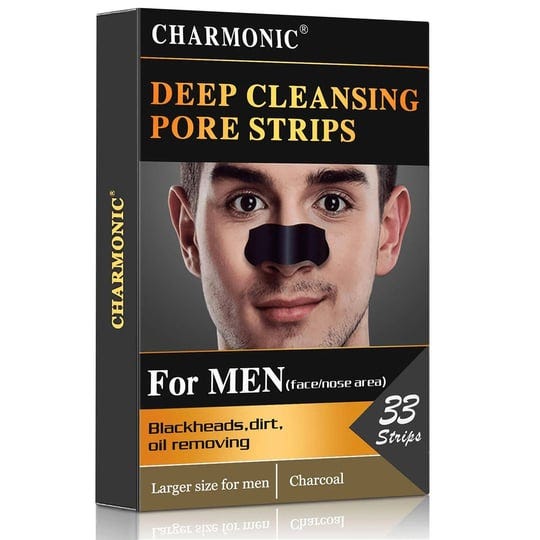 charmonic-blackhead-pore-strips-33-pcs-charcoal-peel-off-strips-blackhead-remover-pore-strips-for-me-1