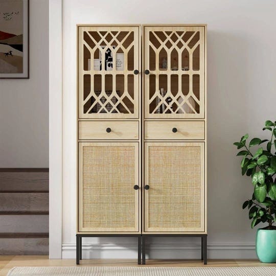 boho-natural-rattan-narrow-storage-cabinet-set-of-2-2-16-22-wide-1