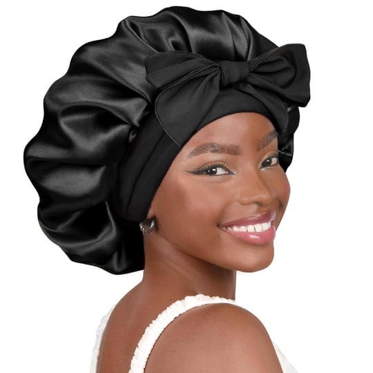 yanibest-satin-bonnet-silk-bonnet-for-sleeping-double-layer-satin-lined-black-hair-bonnet-with-tie-b-1