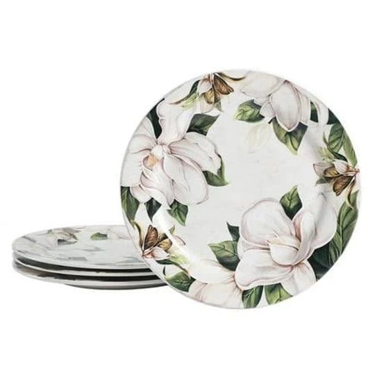 bico-magnolia-floral-11-inch-dinner-plates-set-of-4-for-pasta-salad-maincourse-microwave-dishwasher--1