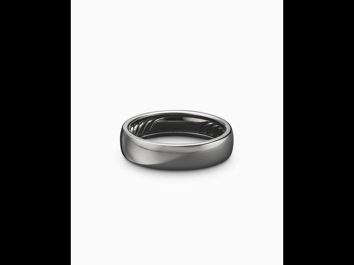 david-yurman-mens-dy-classic-band-ring-in-grey-titanium-size-8