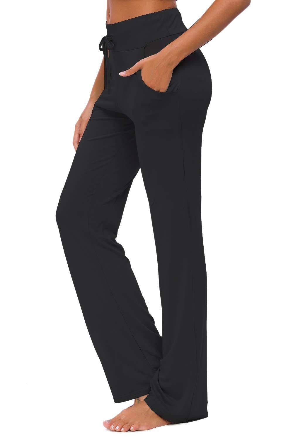 Comfortable Yoga Pants with Drawstring Closure | Image