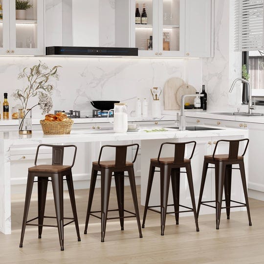 bar-stools-with-backs-set-of-4-counter-bar-stools-with-wood-metal-stools-rusty-26inch-counter-height-1