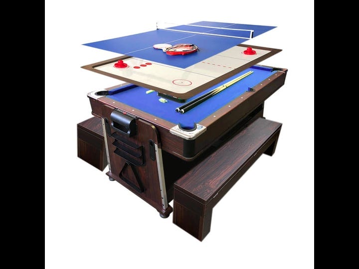 simbausa-7-ft-multi-games-pool-table-blue-air-hockey-table-tennis-table-top-bullet-with-benches-1