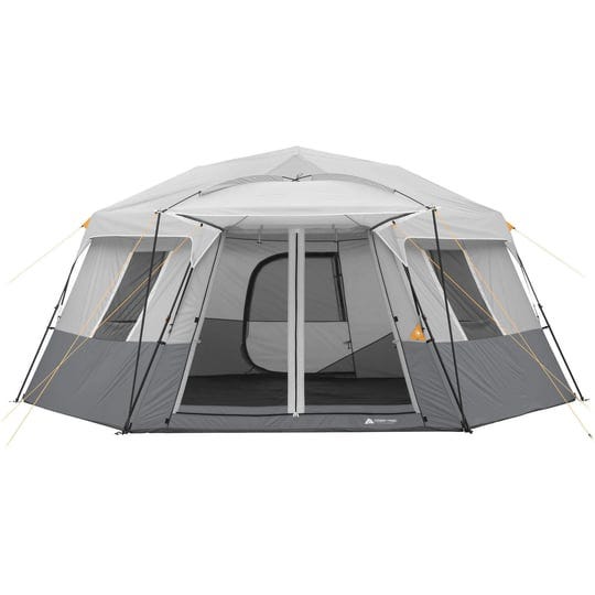 ozark-trail-17-x-15-11-person-instant-hexagon-cabin-tent-gray-1