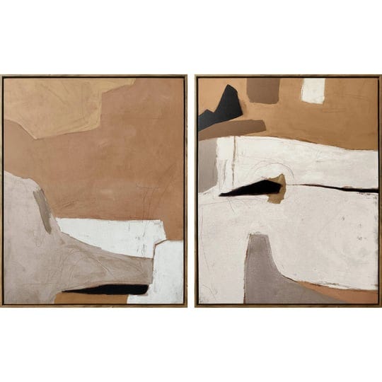 set-of-2-24-x-30-earth-abstract-framed-canvases-brown-threshold-1