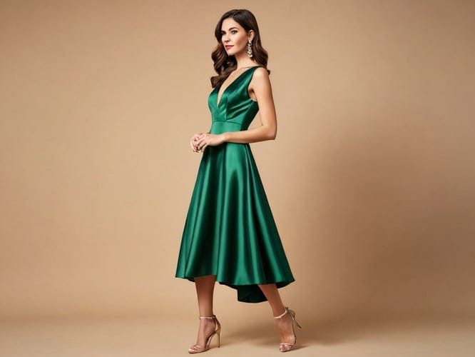 Green-Midi-Cocktail-Dress-1