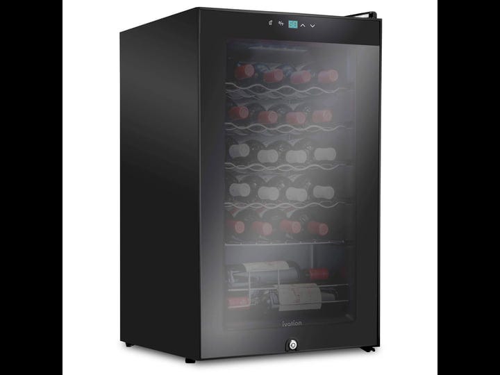 ivation-24-bottle-compressor-wine-refrigerator-freestanding-wine-cooler-with-lock-black-1