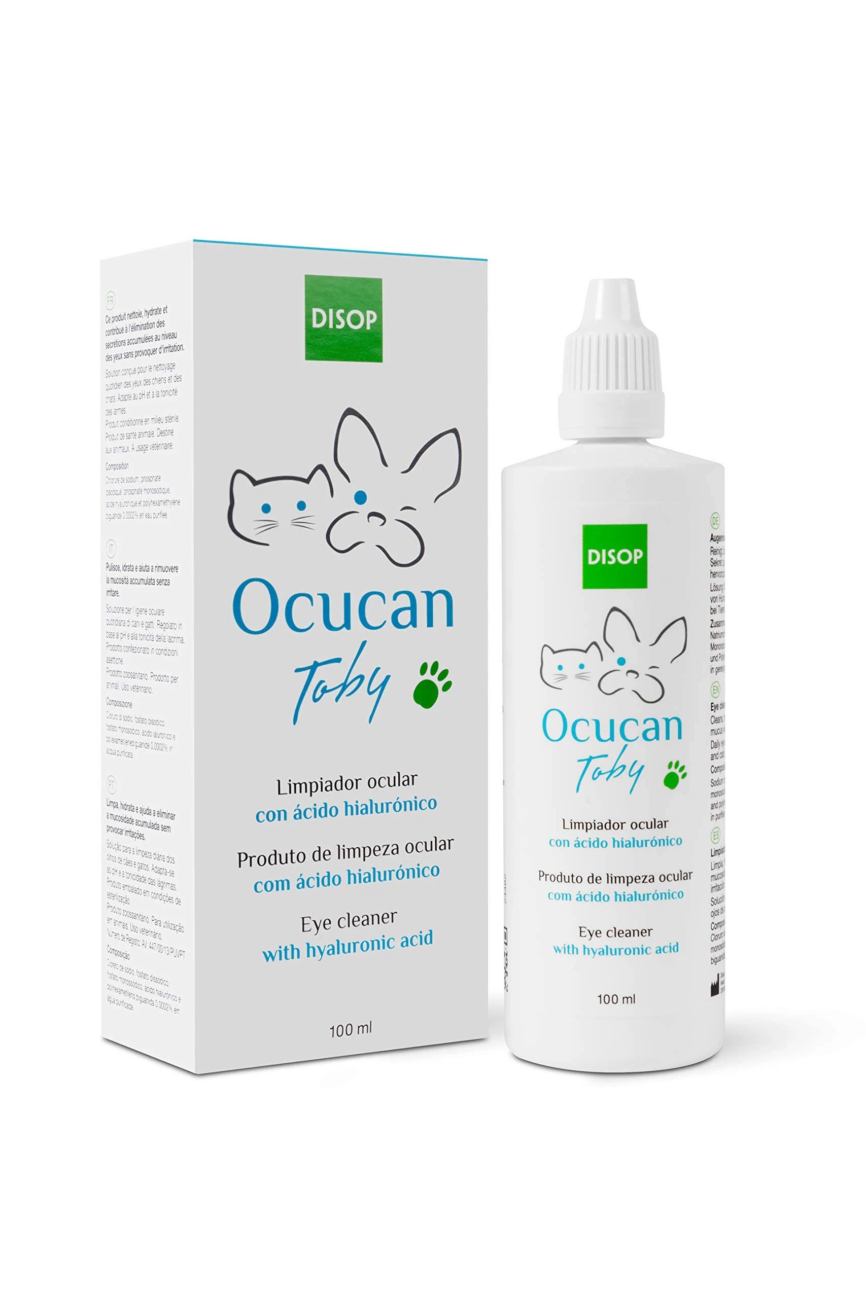 Ocucan Eye Cleaner for Cats and Dogs: Gentle, Tear Stain Prevention Solution | Image