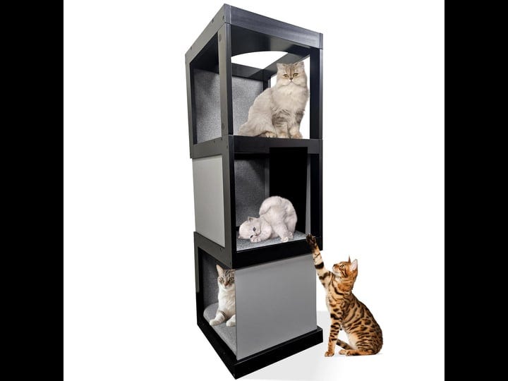 skywin-modern-cat-tower-cat-scratching-post-black-cat-climbing-tower-great-for-cat-stand-cat-house-o-1