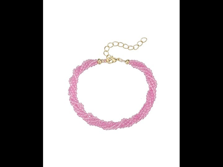macys-beaded-5-strand-bracelet-pink-1