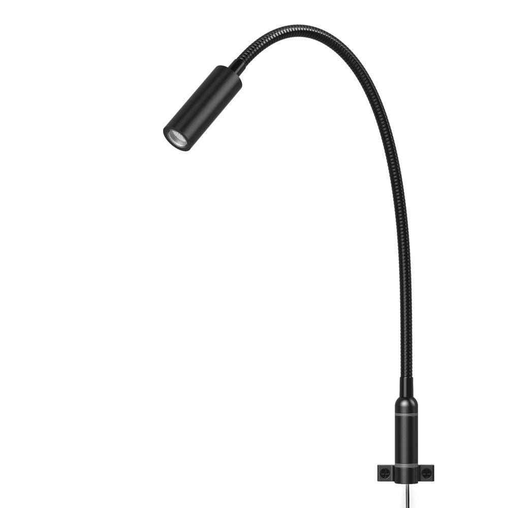 Agese Wall Mounted Reading Lamp Headboard with Dimmable LED and Touch Control | Image