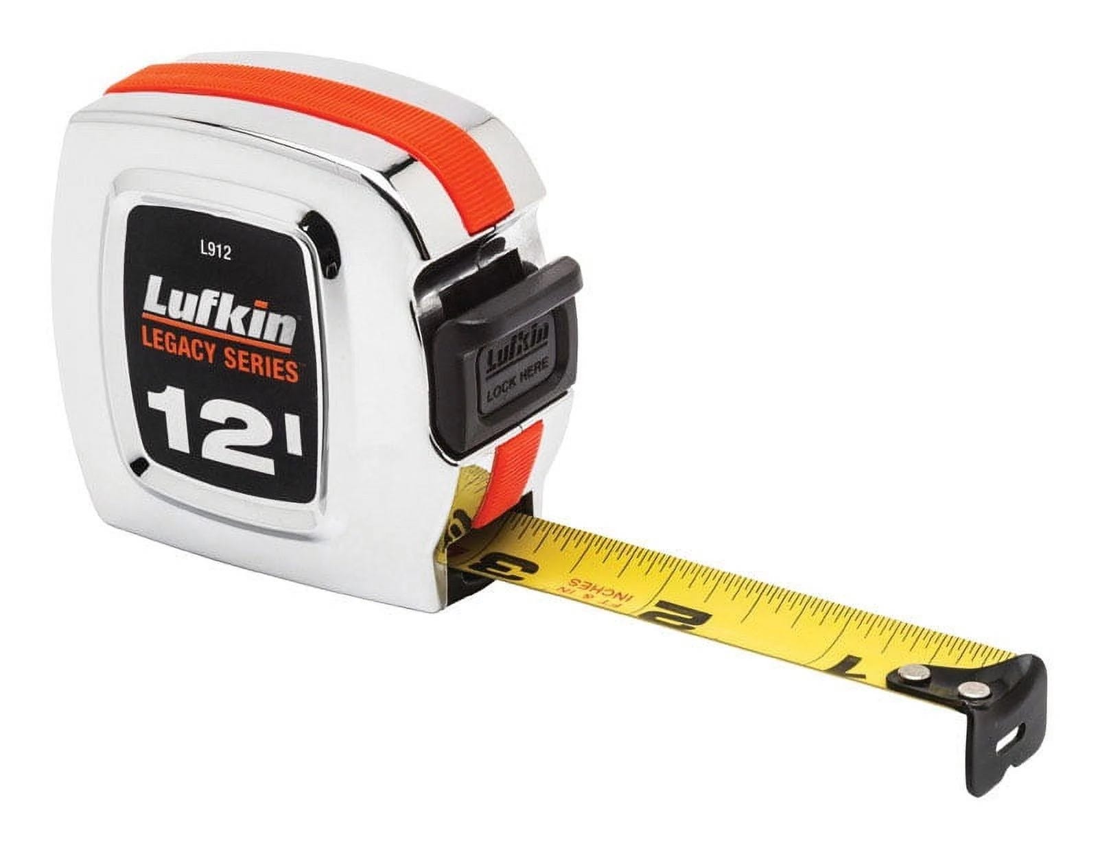 Lufkin Chrome Legacy Series Tape Measure - Accurate and Durable Cinta Metrica | Image