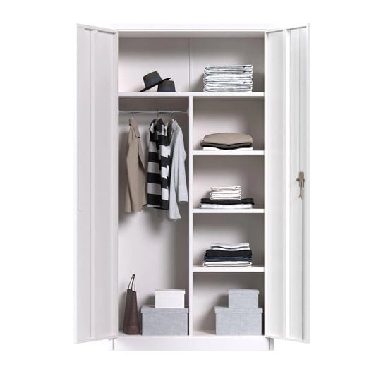 aobabo-large-metal-wardrobe-style-storage-cabinet-with-3-adjustable-shelves-cloth-rail-and-lockable--1