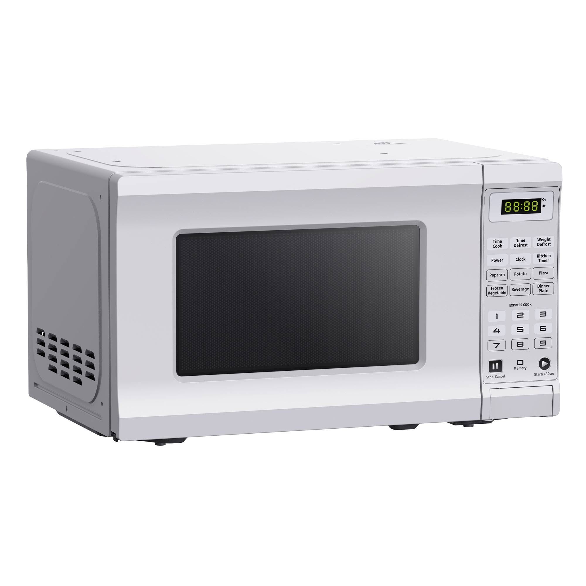 Compact White Microwave Oven for Quick Meals | Image