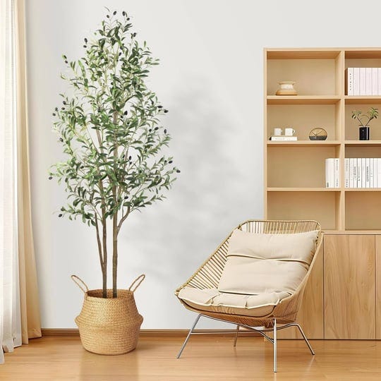 alupssuc-6ft-artificial-olive-tree-faux-silk-plant72-in-indoor-fake-olive-tree-with-natural-wood-tru-1