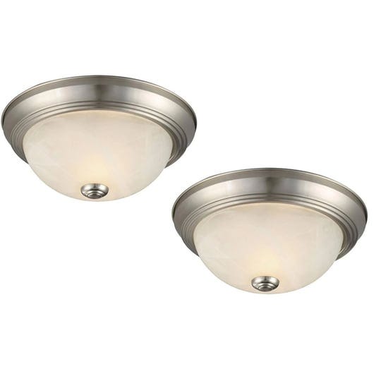 design-house-domed-ceiling-light-with-alabaster-glass-in-satin-nickel-2-pack-587528