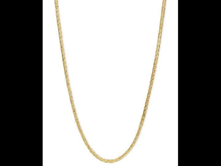 14k-gold-necklace-16-diamond-cut-wheat-chain-9-10mm-1