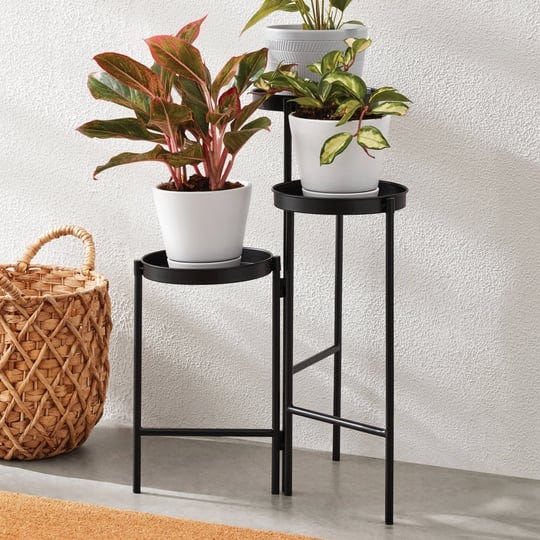 mainstays-black-metal-3-tier-plant-stand-1